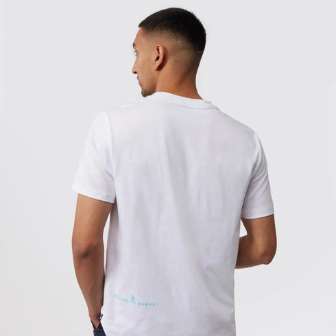 CAMISETA BLANCA SKY PSYCHO BUNNY
